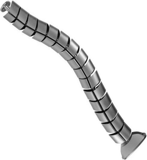 Organizer Maclean Otulina na przewody Srebrny 1 sztuka (MC-768S)