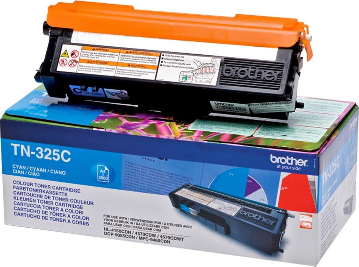 Toner Brother TN-325 Cyan Oryginał (TN325C)