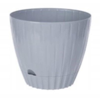 Osłonka na doniczkę 17x15cm Stylowa i praktyczna ze zdejmowanym dnem