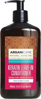 Arganicare Arganicare Keratin Odżywka bez spłukiwania do kręconych włosów z keratyną 400 ml