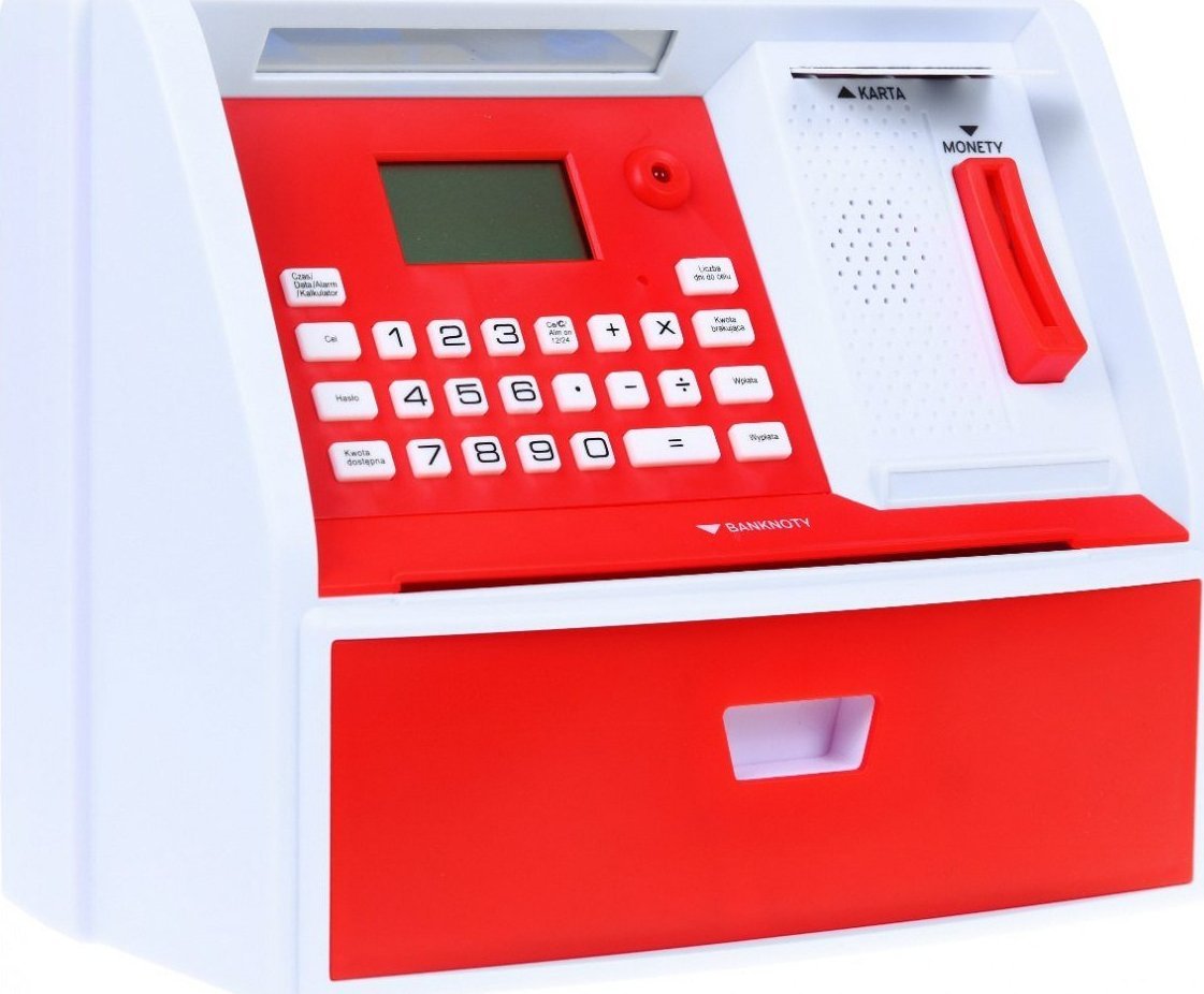 Ramiz BANKOMAT - SKARBONKA z polskim nominałem