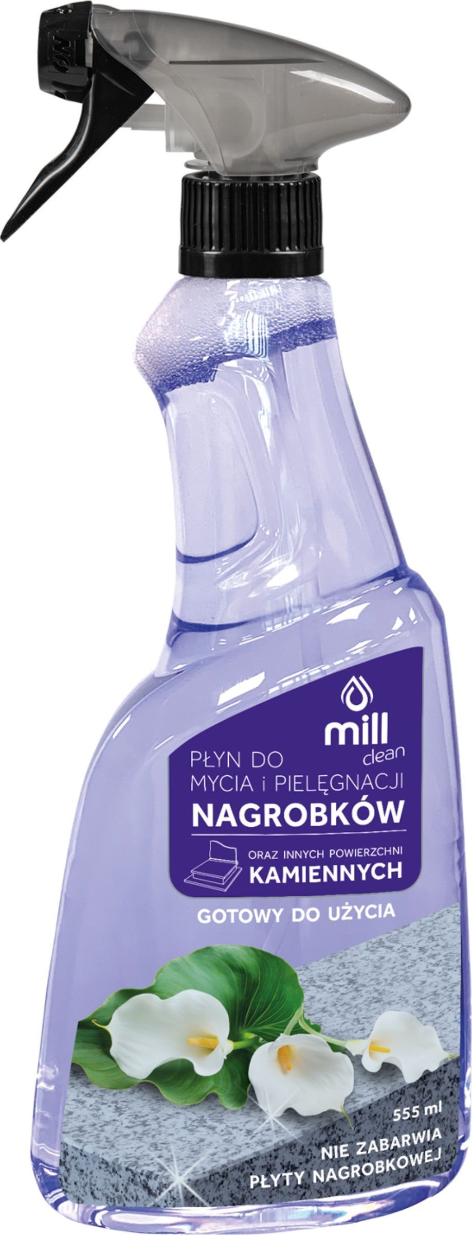 Płyn do mycia i pielęgnacji nagrobków 555ml Granit Marmur Lastriko