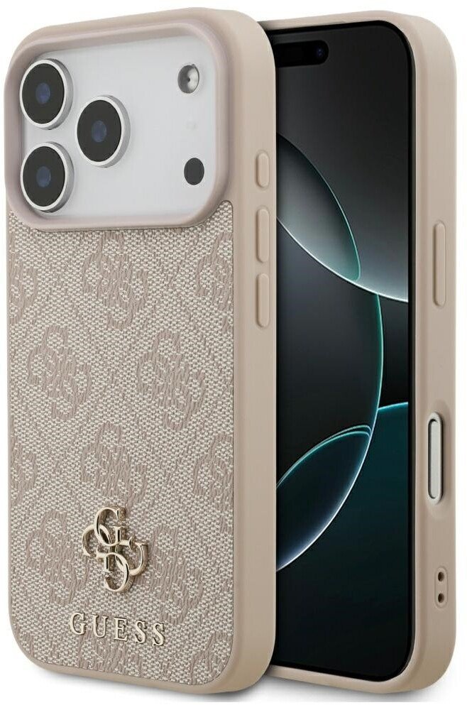 Guess Etui 4G Small 4G and Classic MagSafe do iPhone 17 Pro różowy