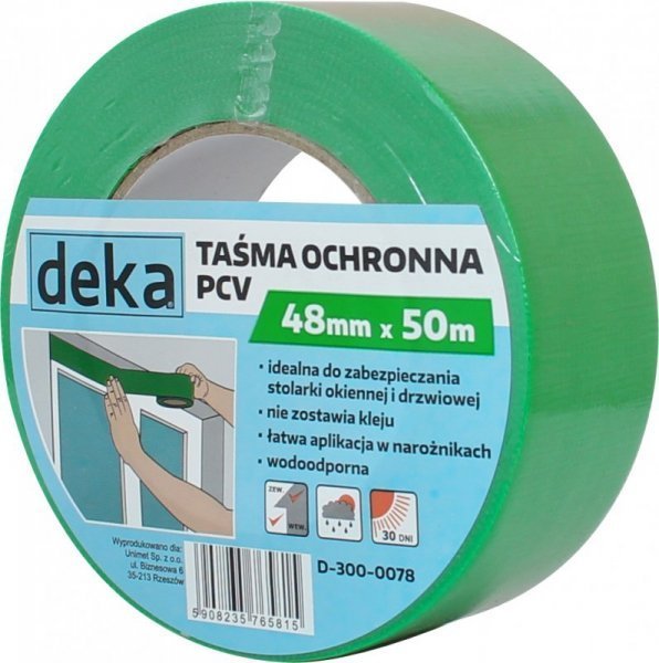 Deka TAÅMA OCHRONNA PCV DO STOLARKI 48MM*50M