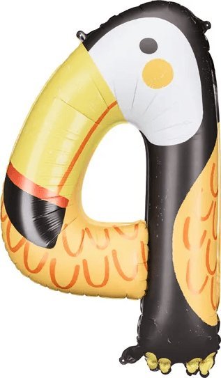 Party Deco Balon foliowy 4 Tukan 68x91cm