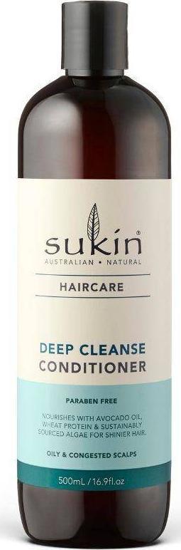 Sukin SUKIN, Deep Cleansing Odżywka głęboko oczyszczająca włosy, 500 ml