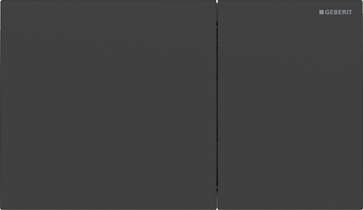 Przycisk spłukujący Geberit Przycisk uruchamiający Geberit Sigma70, przedni, czarna stal nierdzewna