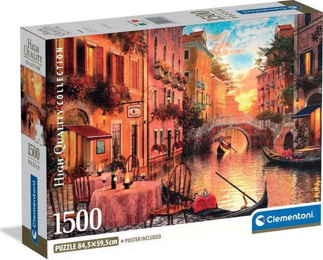 Clementoni Puzzle Compact Venezia 1500 elementów (31743)