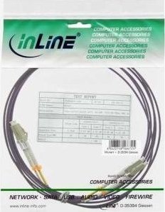 InLine InLine - Patch- Cable - SC multi- mode (M) to SC multi- mode (M) - 50,0m - glass fiber - 50/125 Micrometer - OM4 - halogen free - violet (88526