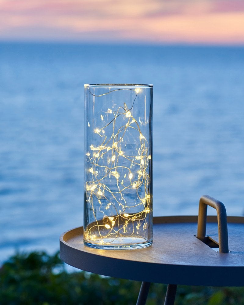 Sirius Home Maggie, Light decoration chain, Silver, Transparent, Flexible, 80 bulb(s), LED, Clear