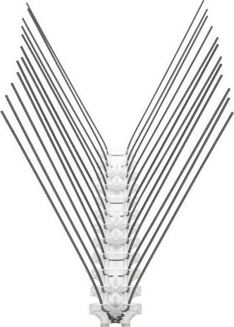 AVIK Kolce na Ptaki Gołębie AVIK R40 Kolce Sposób Odstraszacz na Jaskółki Szpaki Mewy Nierdzewne Kolce Przeciw Ptakom Gołębiom