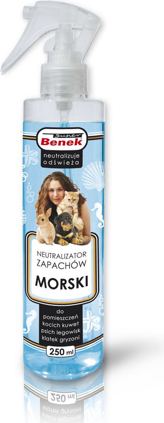 Super Benek Neutralizator zapachów Super Benek Morski - 250 ml