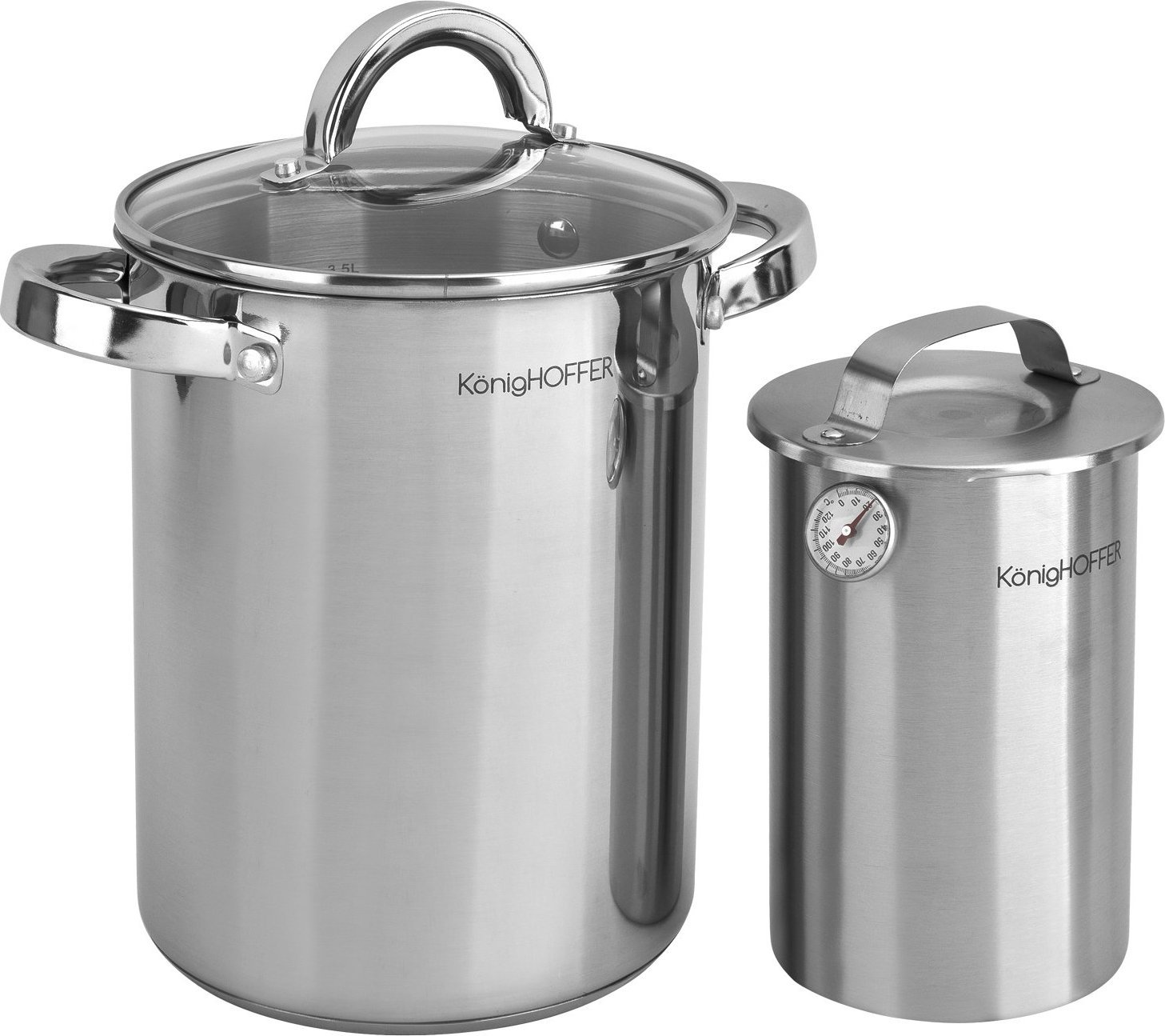 Konighoffer Szynkowar + garnek z sitkiem