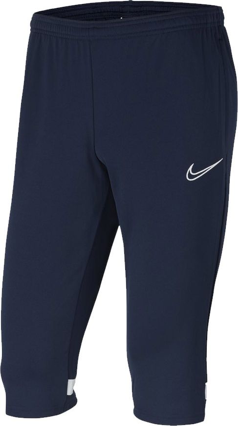 Nike Spodnie Nike Dry Academy 21 3/4 Pant Junior CW6127 451 CW6127 451 granatowy M (137-147cm)