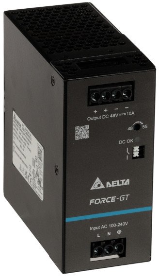ZASILACZ IMPULSOWY DRF-48V480W1GBA FORCE-GT (1 FAZA) Delta Electronics