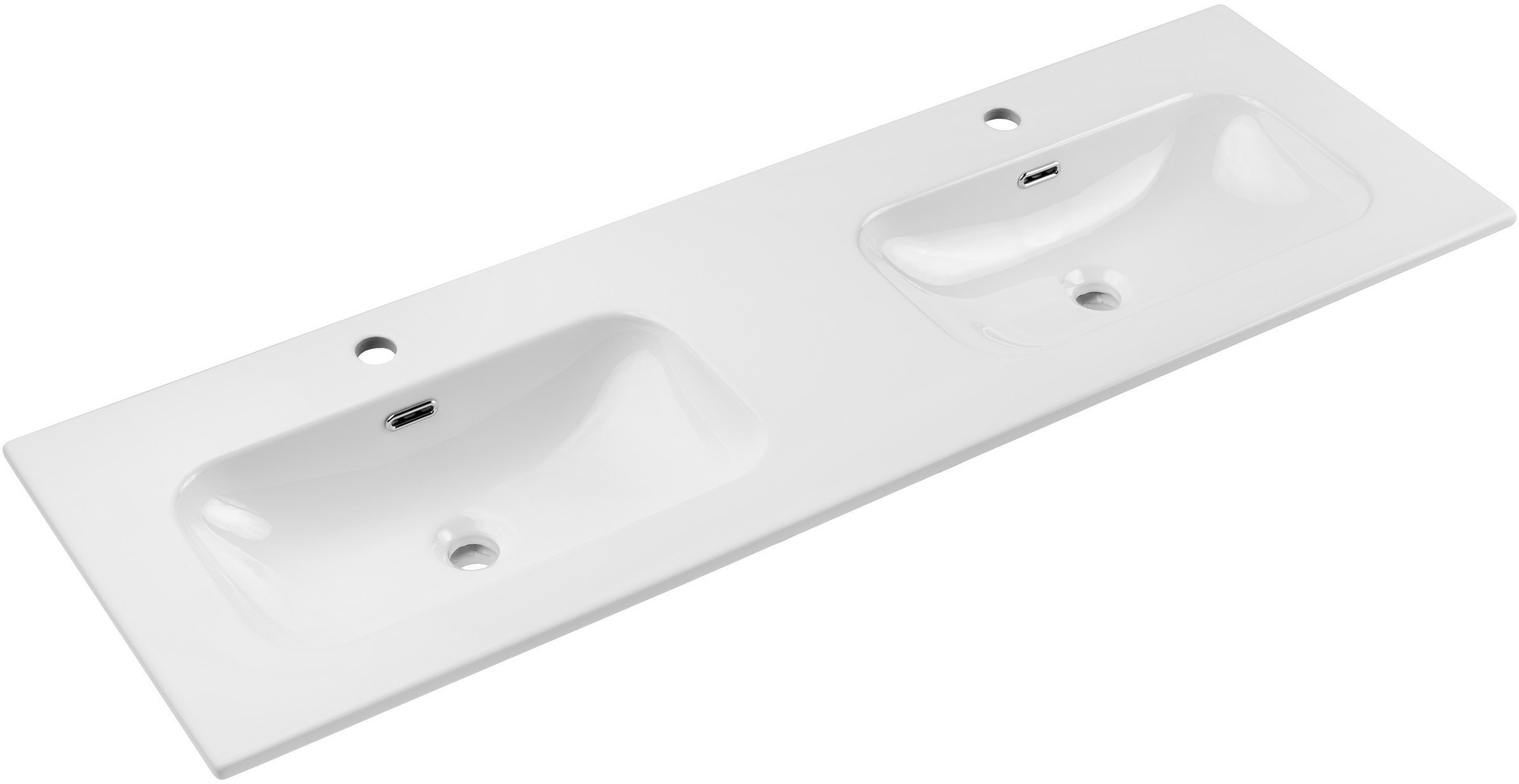 Umywalka meblowa dwukomorowa 140cm