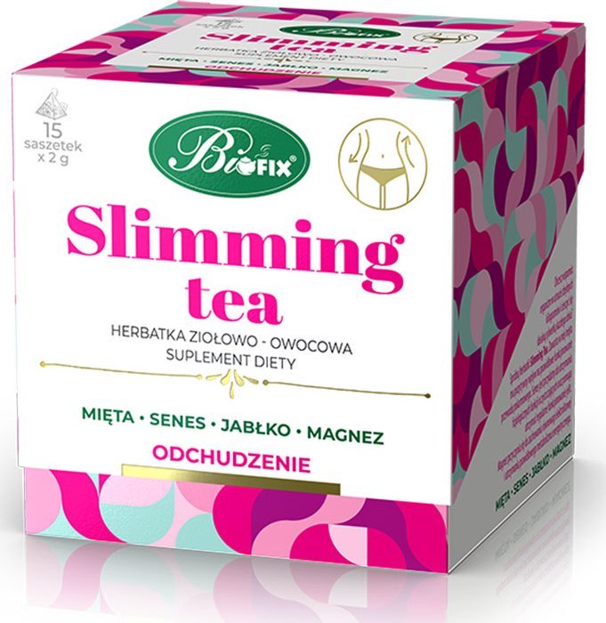 Herbata funkcjonalna ziołowo-owocowa Bi fix SLIMMING TEA ODCHUDZENIE
