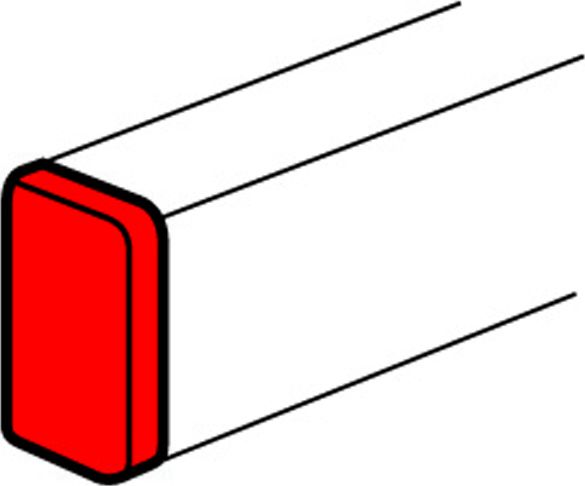 Legrand Końcówka kanału DLP 150x3580 biała (010706)