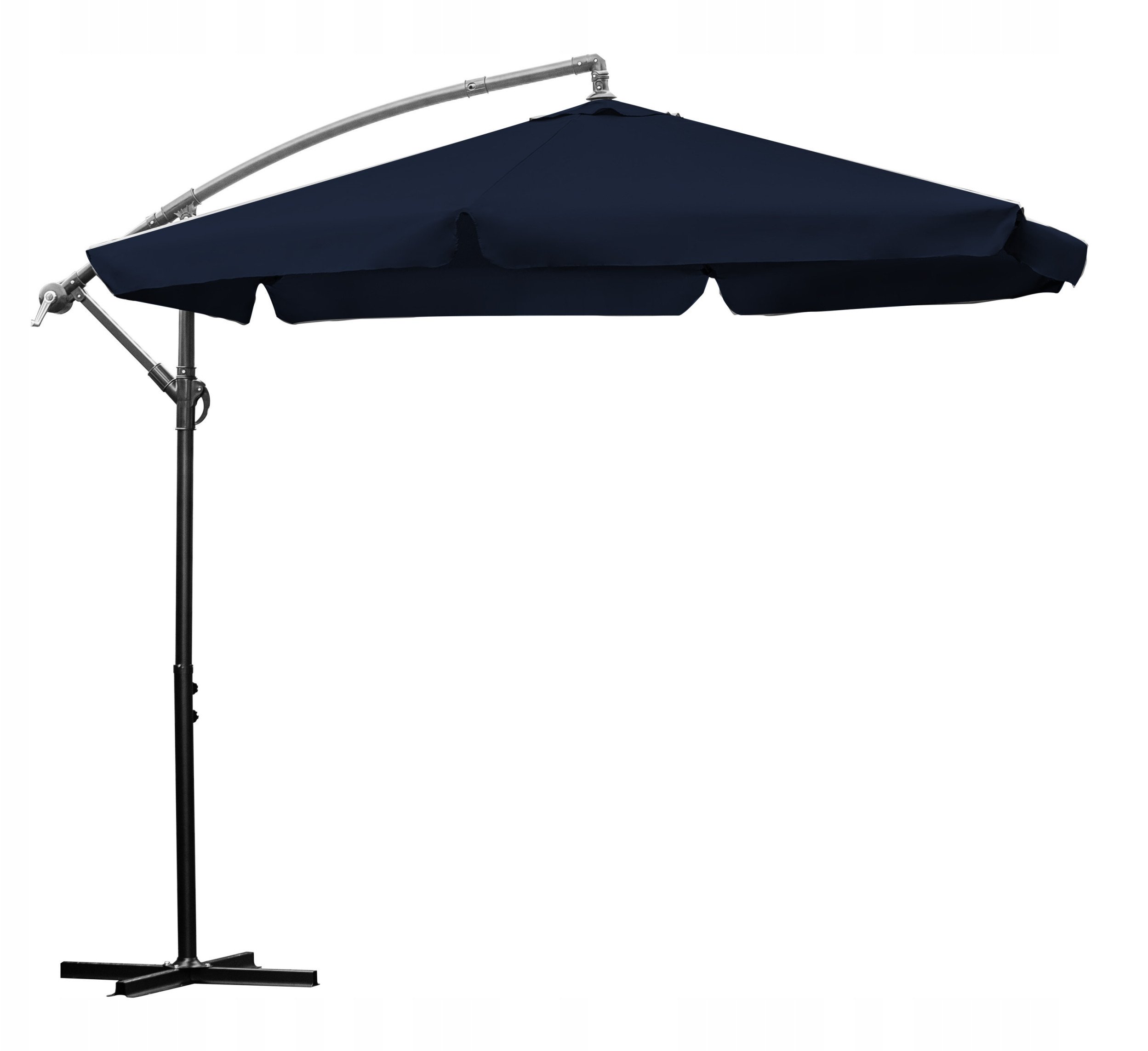 Lehmann Parasol ogrodowy składany z falbaną Lehmann