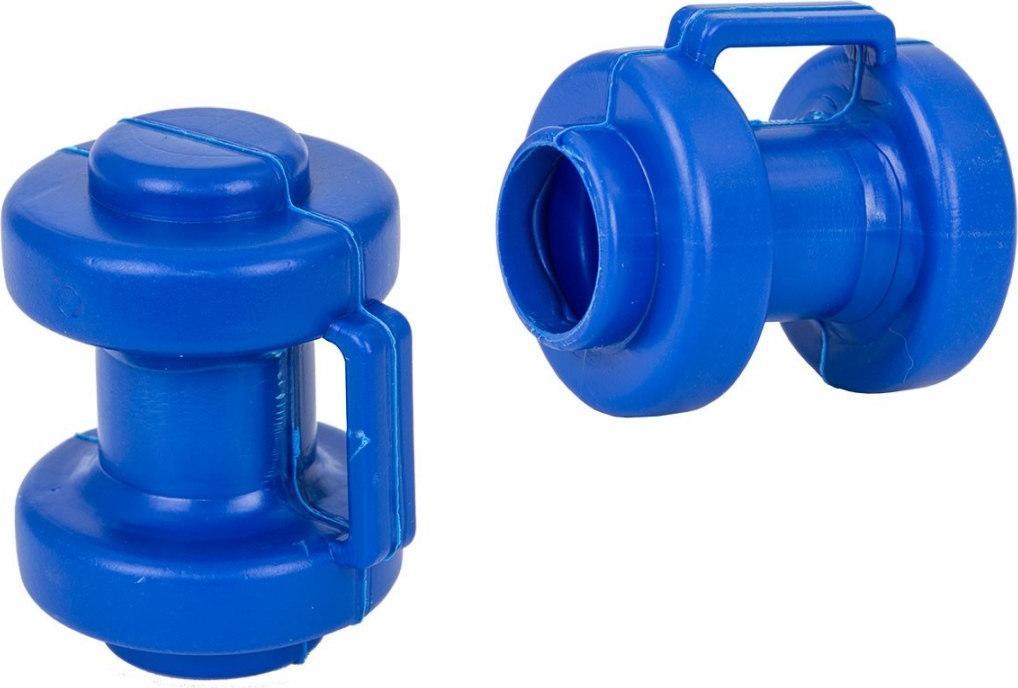 Enero Nakładka na słupek trampoliny niebieska