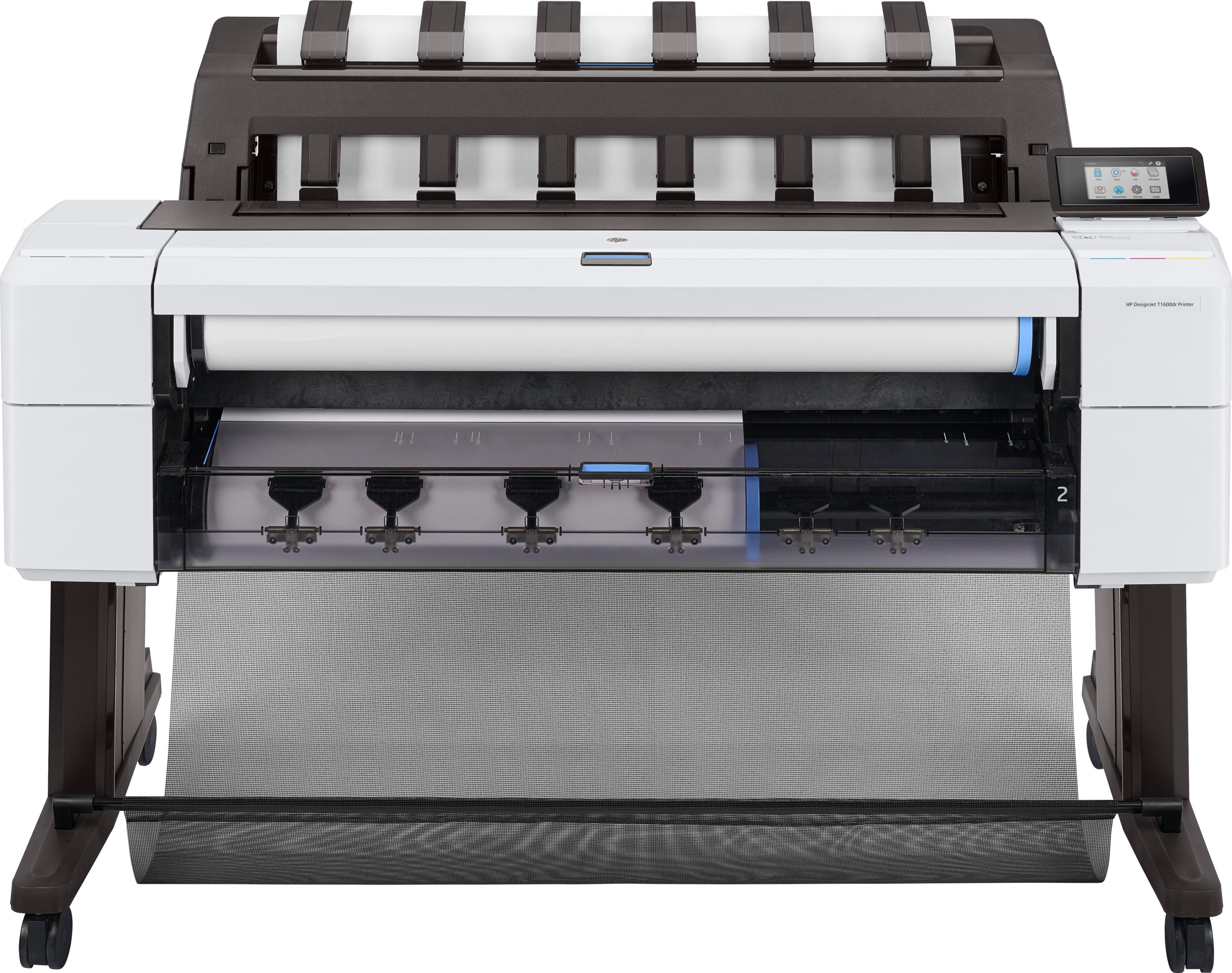 Ploter HP HP DesignJet T1600dr PostScript - 914 mm (36") Grossformatdrucker - Farbe - Tintenstrahl - Rolle (91,4 cm x 91,4 m), 914 x 1219 mm - 2400 x