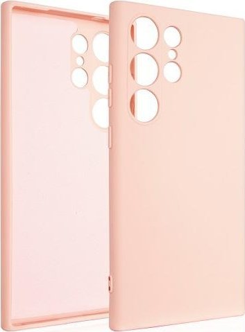 Beline Beline Etui Silicone Samsung S24 Ultra S928 różowo-złoty/rose gold