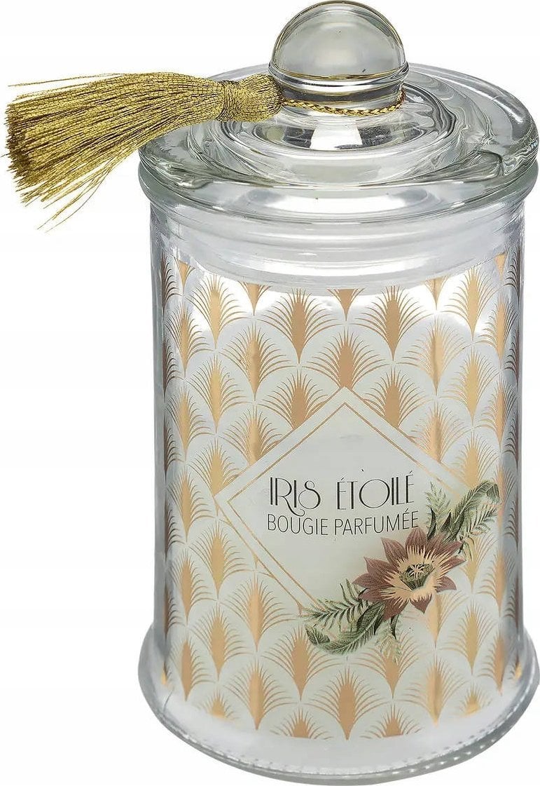 Atmosphera Świeczka zapachowa w słoiku z frędzlem, Ø 6 cm