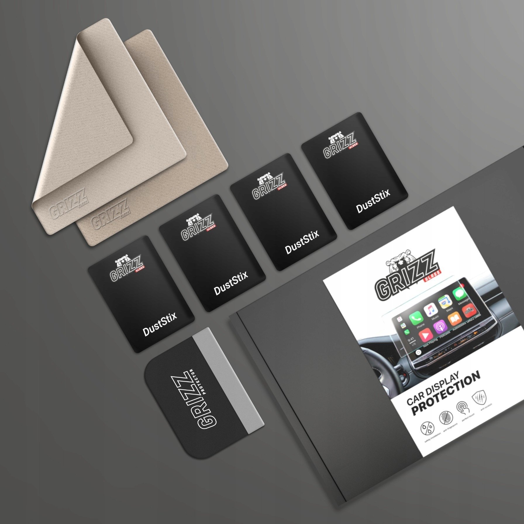 GrizzGlass Folia ceramiczna CarDisplay Protection do Mercedes E Klasa W214 Widescreen (2023-2025)