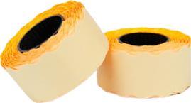 Emerson ETYKIETY DO METKOWNICY EMERSON 26 X 16 MM (5), POMARAŃCZOWY