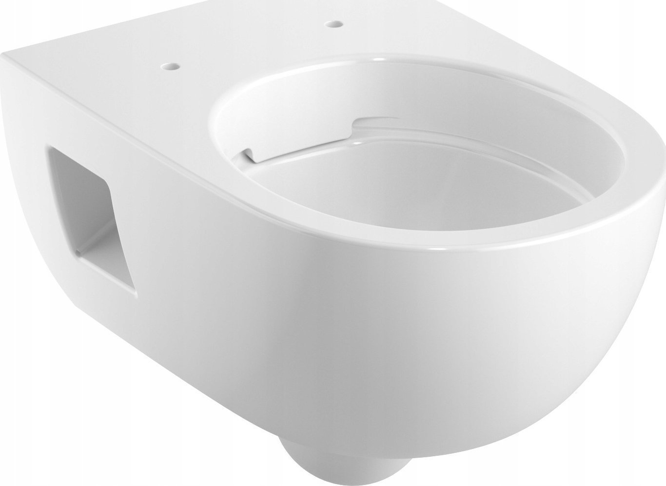 Miska WC Geberit Geberit Selnova Premium Wisząca miska WC, lejowa, B36cm, H33cm, T53cm, częściowo ukryte mocowania, Rimfree [6]