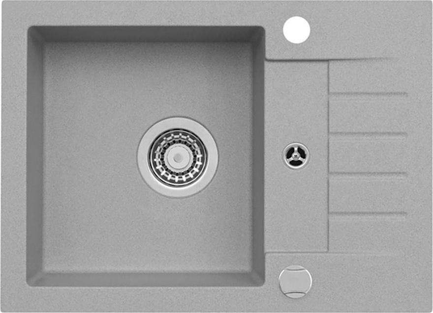 Zlewozmywak Alveus AMARO 30 Zlewozmywak granital kolor beton 81, z syfonem POP-UP