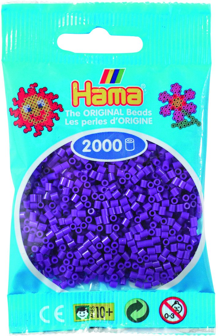 Hama mini beads 2000 pcs. purple