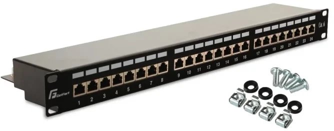 Patch Panel Ftp Cat.6 24 Porty Pgf-6Ftp24-B6 Getfort