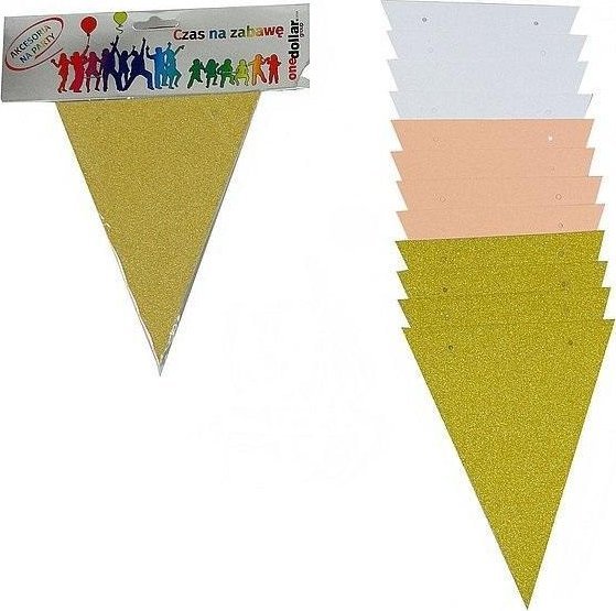 Girlanda brokatowa 12szt