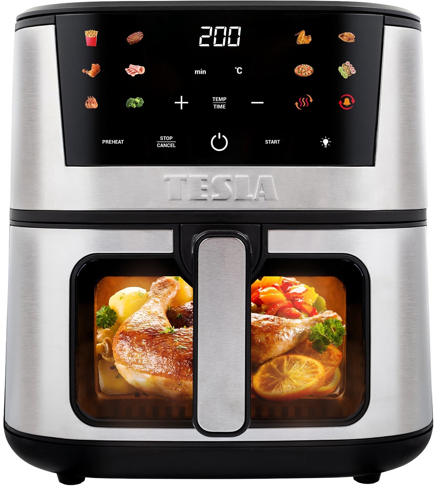 TESLA AirCook Q60 XXL Pro Wielofunkcyjna beztłuszczowa frytkownica