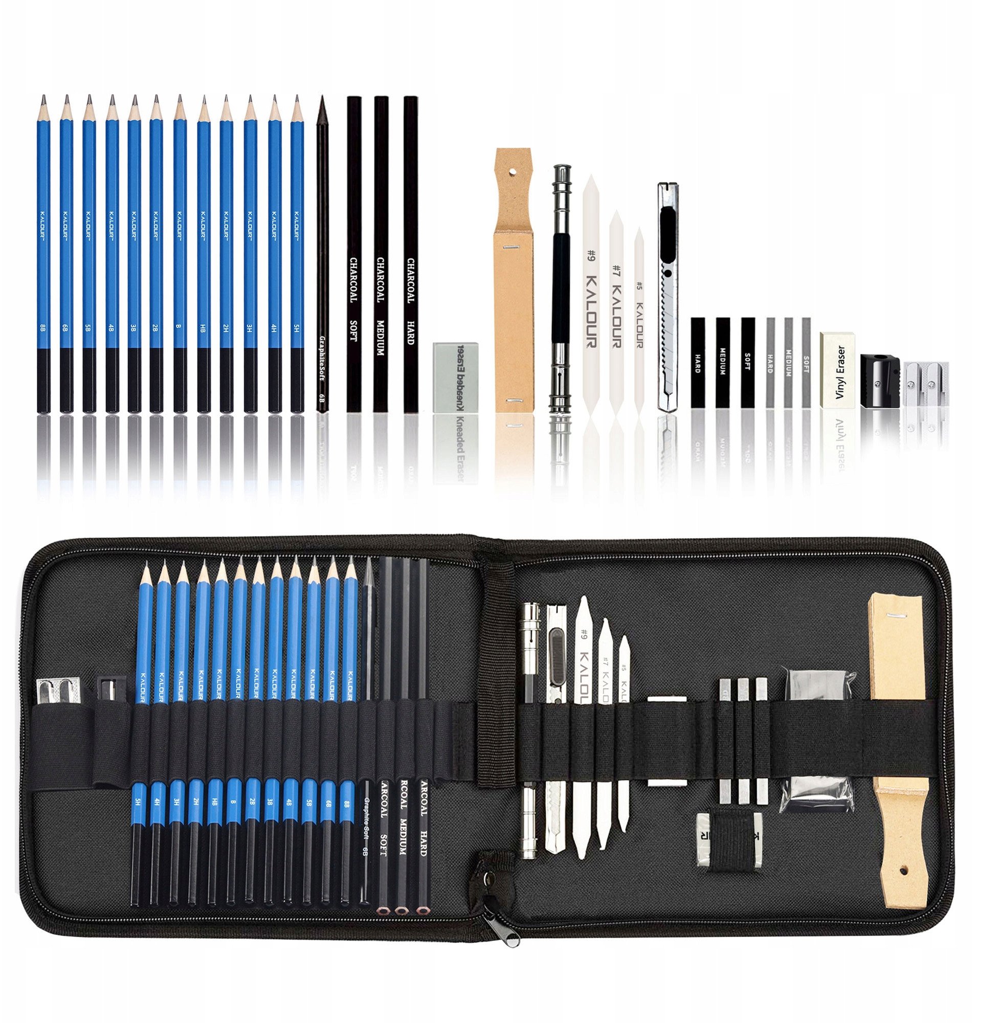 Zestaw Do Szkicowania Rysowania Profesjonalny 33W1