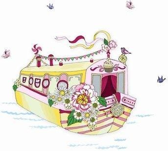 Clear Creation Karnet Swarovski kwadrat Statek (CL2417)