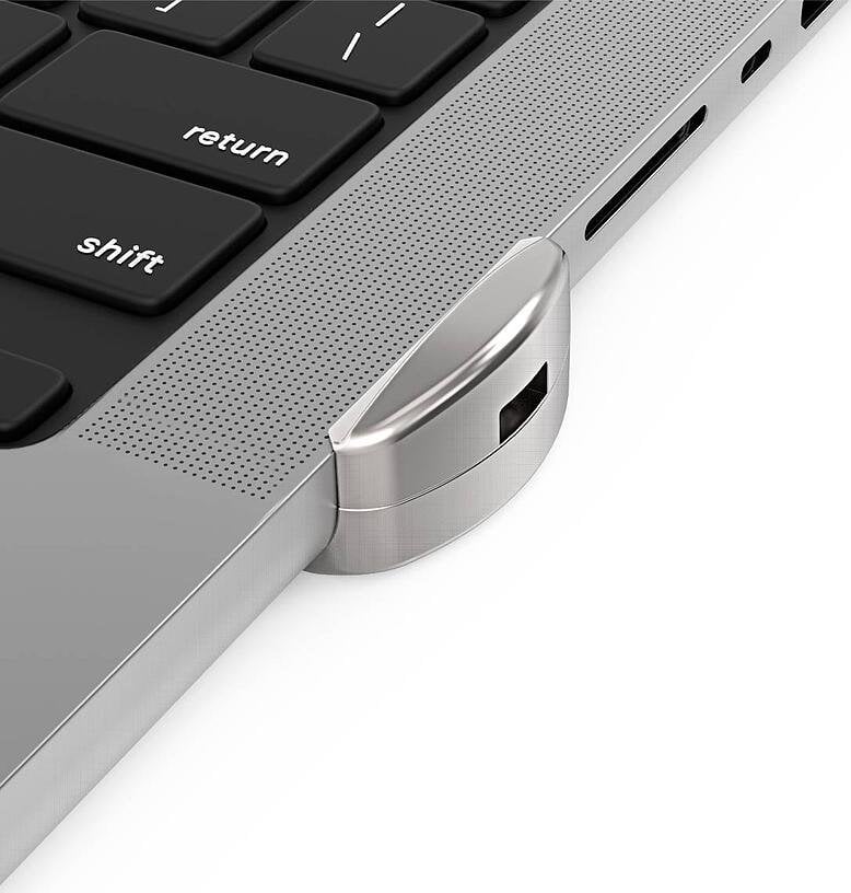 Linka zabezpieczająca Compulocks Compulocks Ledge Lock Adapter for MacBook Pro 14" M1, M2 & M3 - Sicherheitsschlossadapter - fur Apple MacBook Pro 14.
