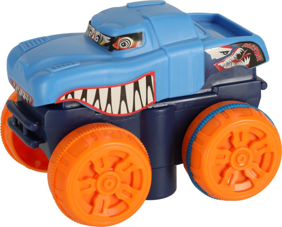 KIK Tor samochodowy wyścigowy świecący + samochód 54 elementy 132cm