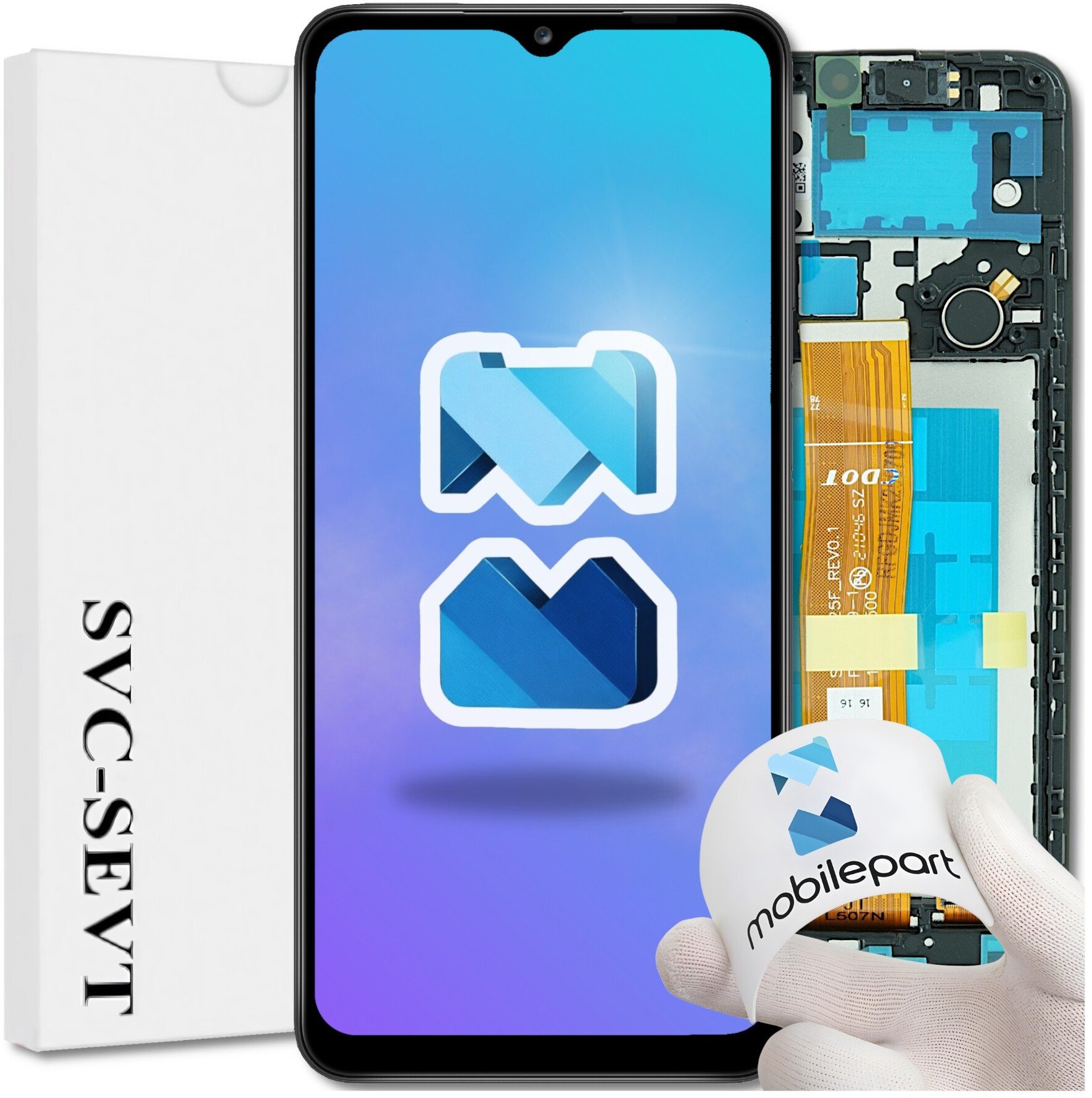 Wyświetlacz do Samsung Galaxy A12 4G LCD SM-A125F Ramka Oryginał Mobilepart