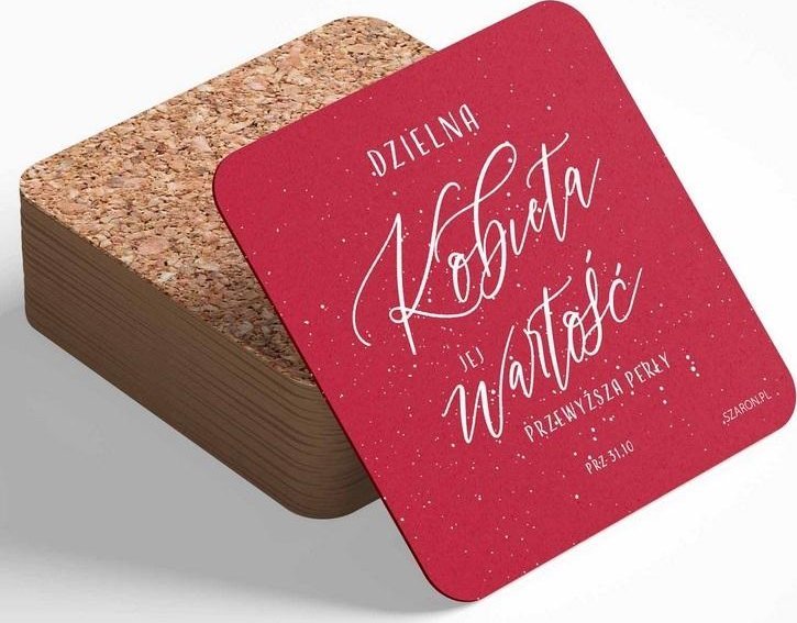 Szaron Podstawka korkowa - Dzielna Kobieta