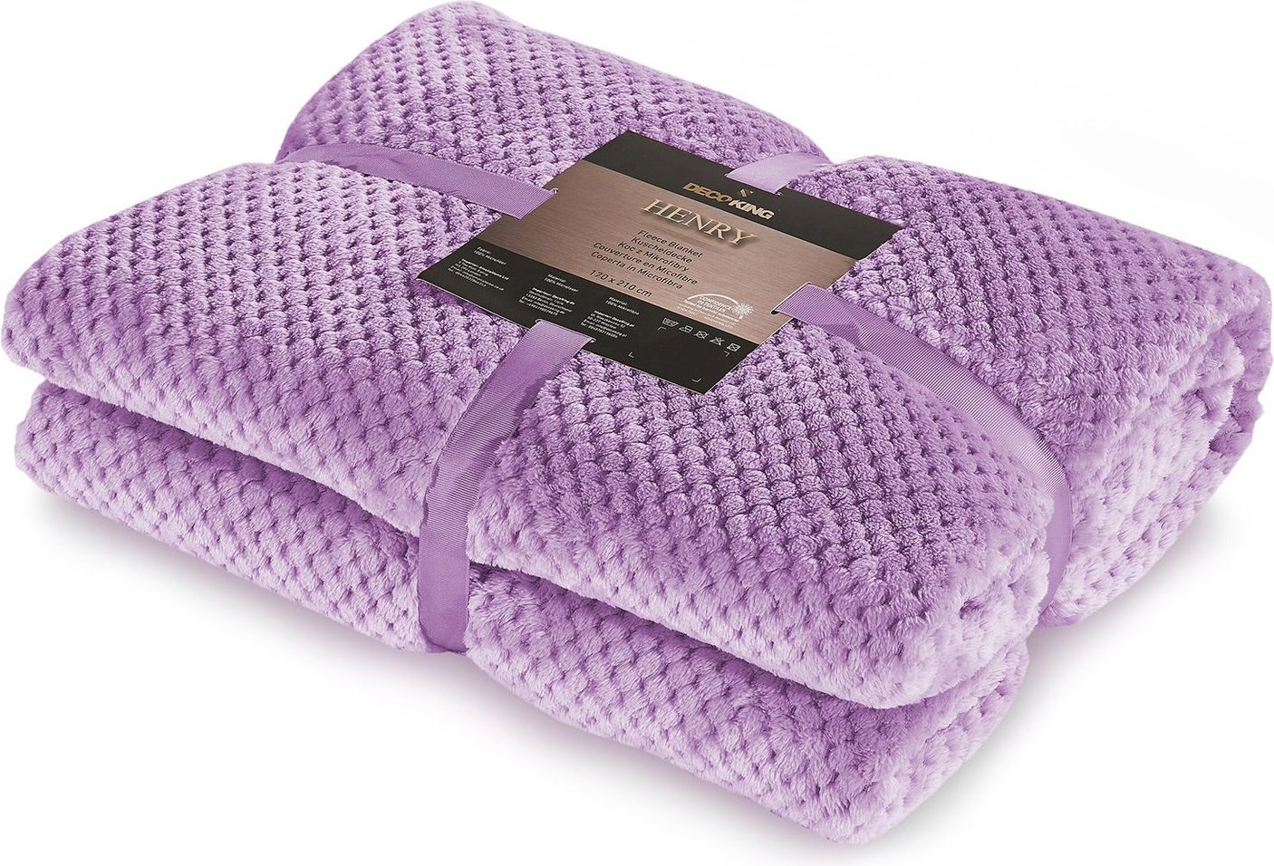 Decoking Koc Henry liliowy r. 150x200cm