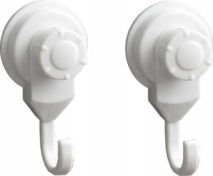 Douceur d`Interieur Zestaw haczyków montowanych na przyssawkę, 2 szt.