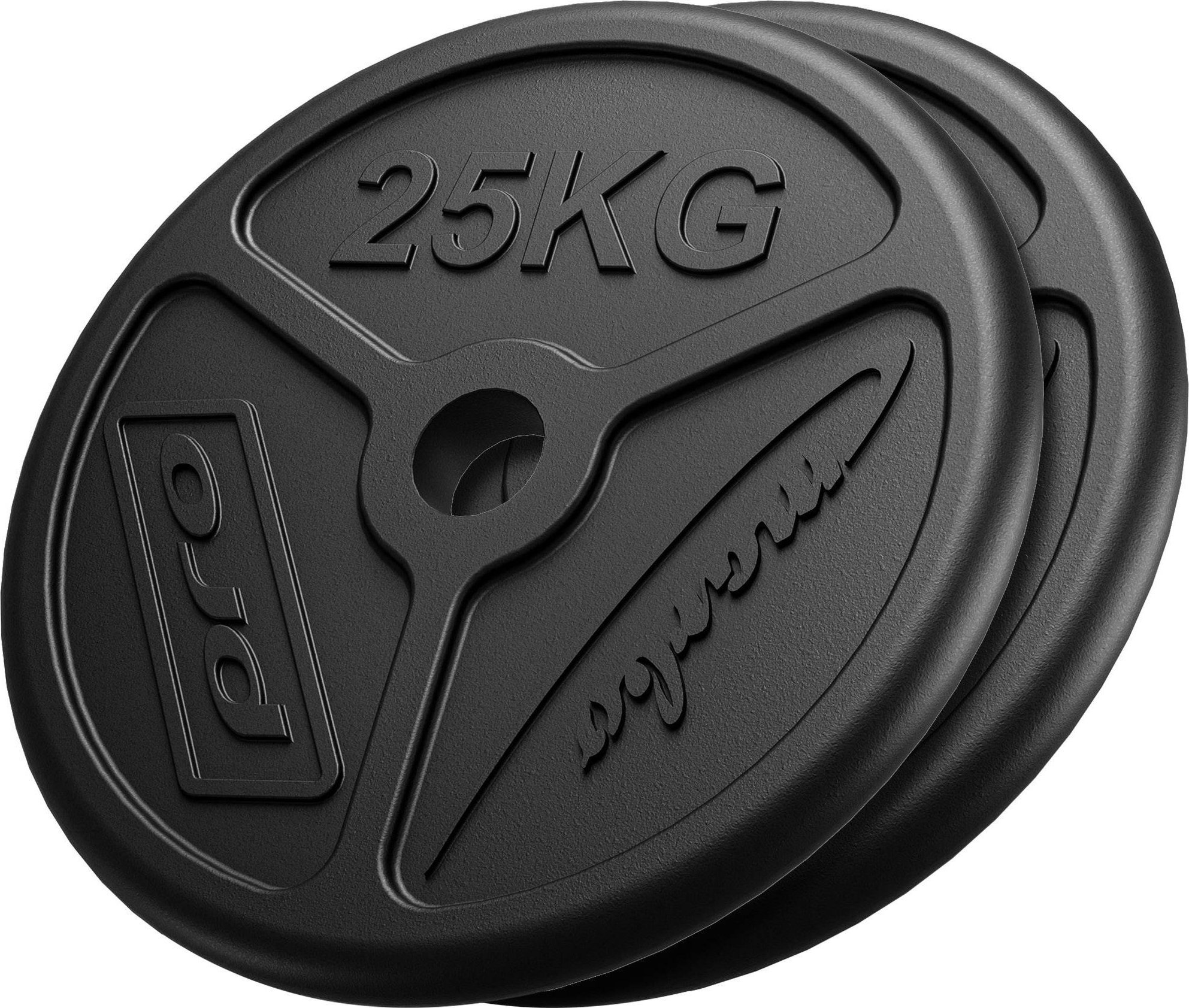 Zestaw obciążeń żeliwnych olimpijskich 50 kg / 2 x 25 kg MW-2x25KG-OLI - Marbo Sport