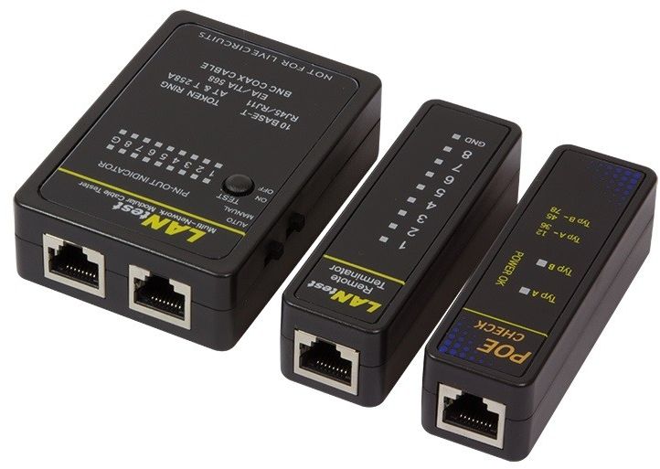 LogiLink Tester kabli sieciowych z PoE (WZ0015P)