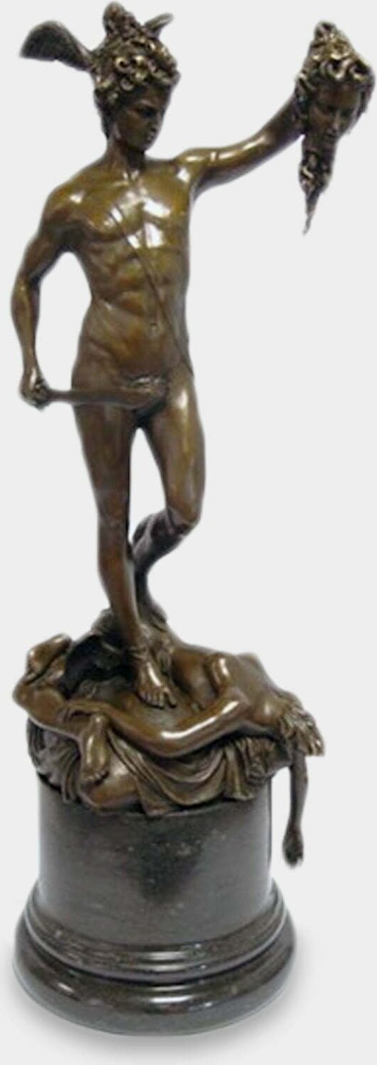 rzezbyzbrazu Perseusz i Meduza Rzeźba z Brązu