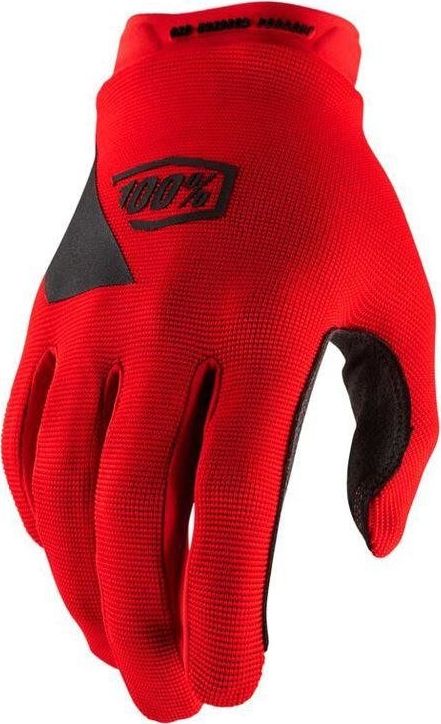 100% Rękawiczki 100% RIDECAMP Glove red roz. M (długość dłoni 187-193 mm) (NEW)