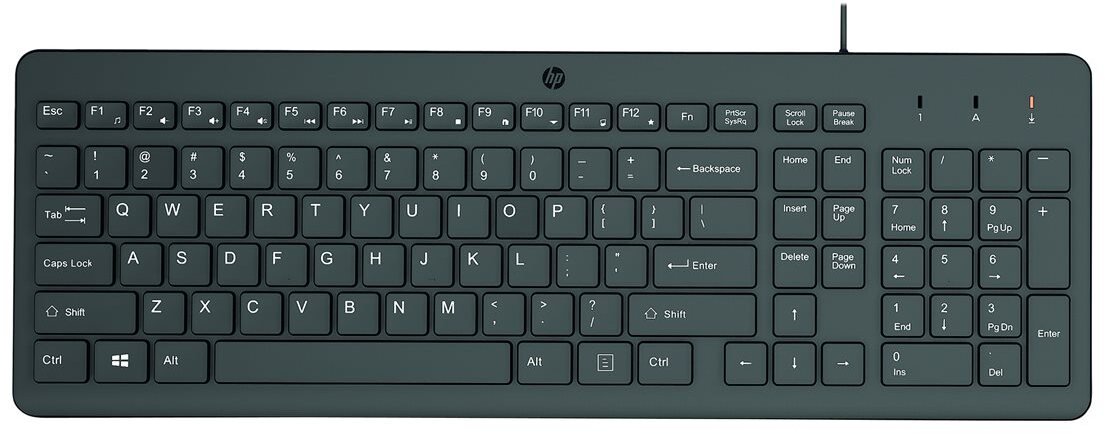 Klawiatura HP 150 (USB Wired Keyboard for)