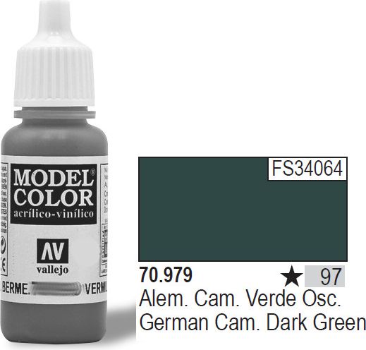 Vallejo Farba Nr97 G. C. Dark Green 17ml 70979