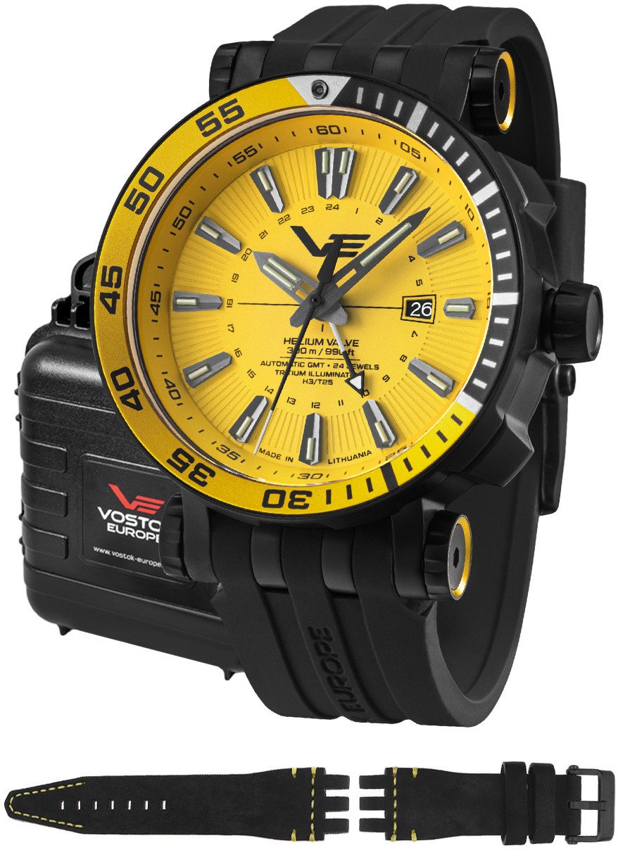 Zegarek męski Vostok Europe NH34-575C719S czarny